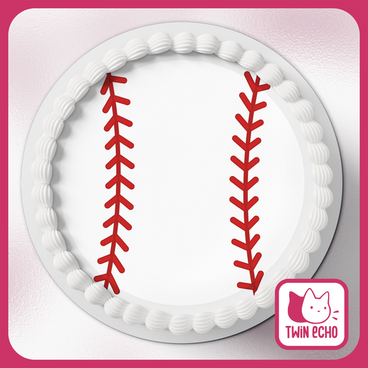 Baseball Cake Topper - Digital Download