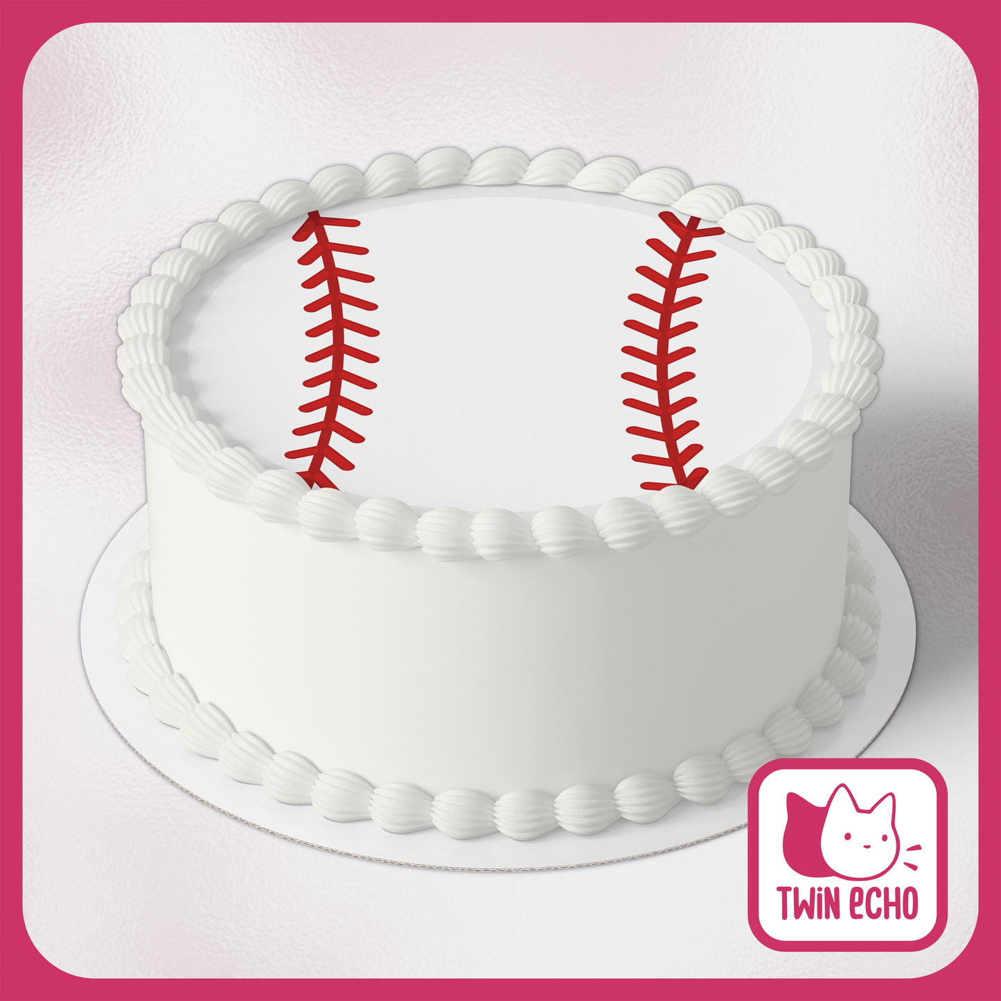 Baseball Cake Topper - Digital Download